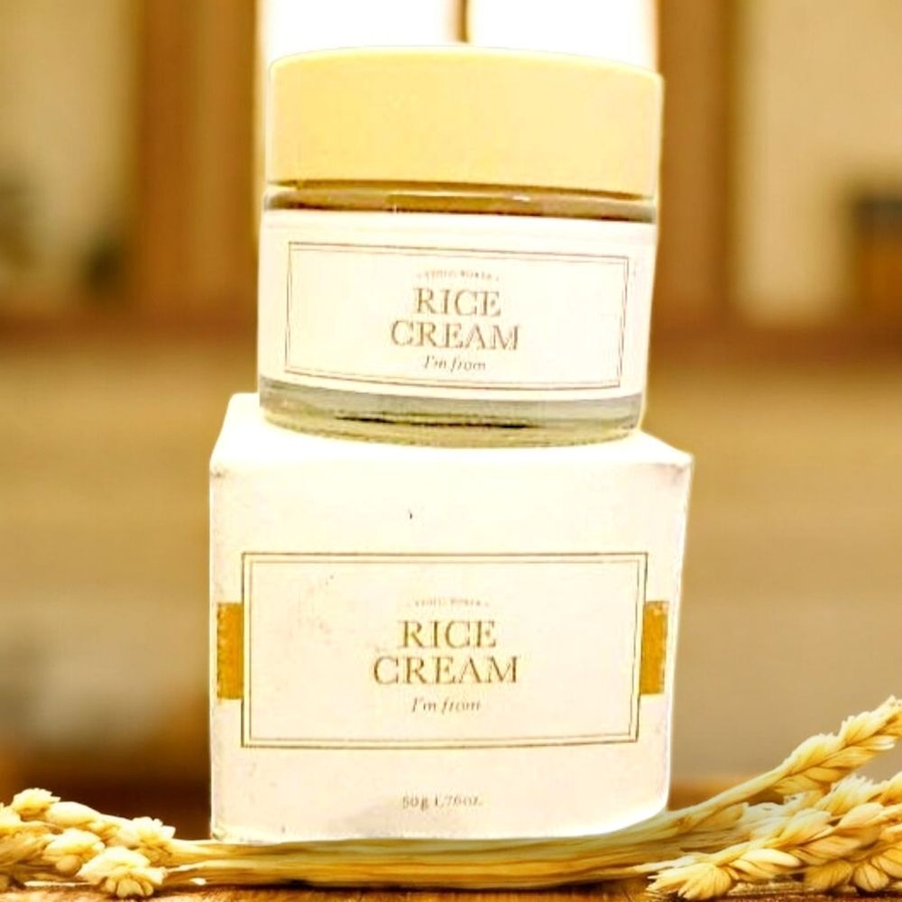 NEW I'm from Rice Cream Face Moisturizer KBeauty Unboxed Korean Skincare 50g